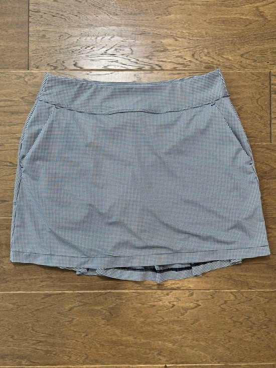 Greg Norman Collection Dresses & Skirts - Greg Norman Golf Navy and White Gingham Check Women’s Skort Skirt
